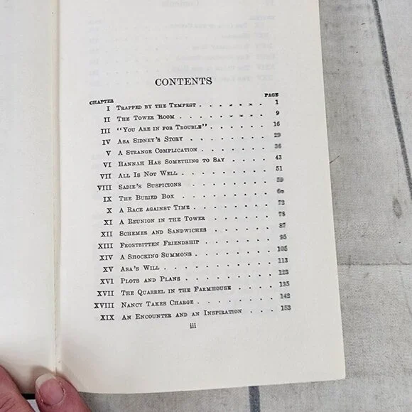 Vintage 1933 Nancy Drew Hardcover Book The Sign of the Twisted Candles - Picture 6 of 10